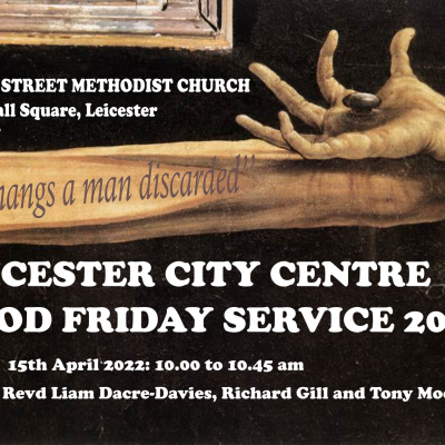 Bishop Street Good Friday Service poster 2022