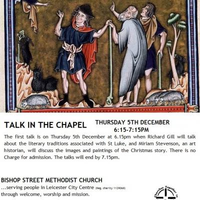 Talk in the chapel 5 dec